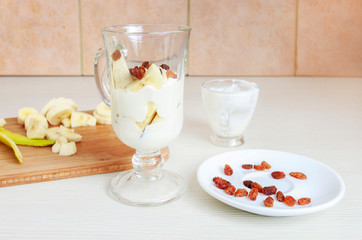 How to make sweet banana layer dessert
