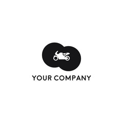 motorcycle logo vector and illustration for business symbol