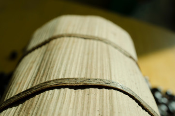 old book on wooden background