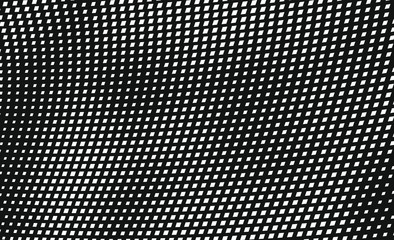 Abstract halftone. Chaotic monochrome texture