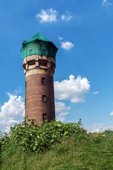 Old water tower in Katowice, Poland