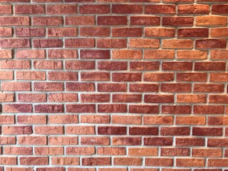 Obraz premium red brick wall background