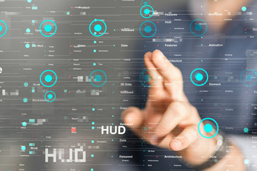 Touch screen technology. Future modern touch screen technology