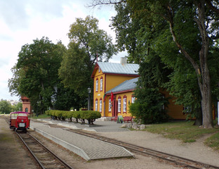 Old train station in Anykščiai