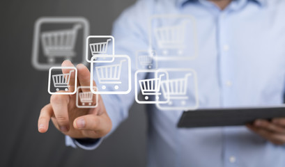 SALE CONCEPT DIGITAL in hand