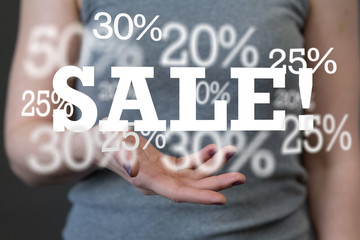 shopping online digital concept in hand