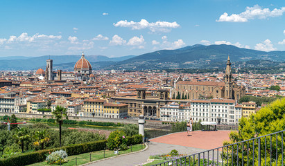 Vue sur Florence et son Duomo