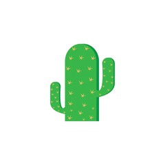 Cactus logo template vector icon design