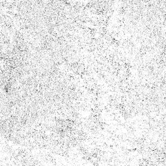 Grunge background black and white. Abstract monochrome texture.  Vector pattern of scratches, chips, scuffs
