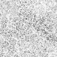 Grunge background black and white. Abstract monochrome texture.  Vector pattern of scratches, chips, scuffs