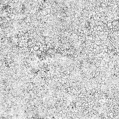 Grunge background black and white. Abstract monochrome texture.  Vector pattern of scratches, chips, scuffs