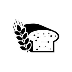 Bakery logo, emblem and label. Bread logo