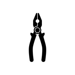 Pliers icon Vector Illustration on the white background.