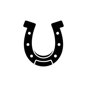 recommend clip art: Horseshoe icon. Simple illustration of horseshoe vector icon for web