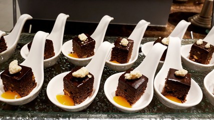 chocolate with hazelnuts and cinnamon