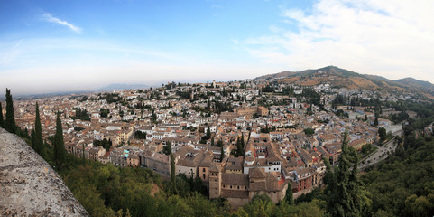 Fototapeta premium Granada view, Spain
