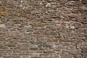 Texture: Ancient brick wall