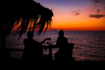 Romantic Dinner on the Beach - 285935131