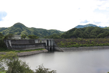 荒川ダム（山梨県甲府市）,arakawa dam,kofu city,yamanashi pref,japan