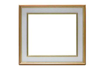 絵画の額（フレーム以外は完全な白）