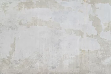 Vitrage gordijnen Verweerde muur Witte oude cement muur betonnen achtergronden getextureerde
