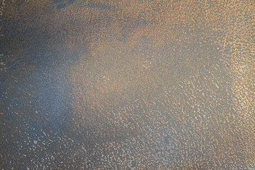 Old abstract dark metal texture covered with rust texture and surface background