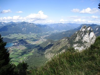 Blick ins Salzkammergut
