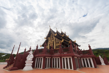 Naklejka premium Chiang Mai, Thailand at Royal Flora Ratchaphruek Park.