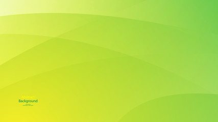 Green color and Yellow color background abstract art vector 