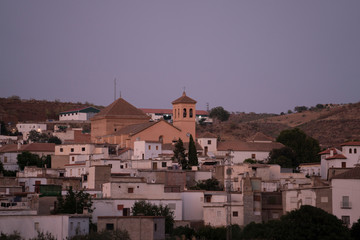 the majestic church of Ugijar (Spain)