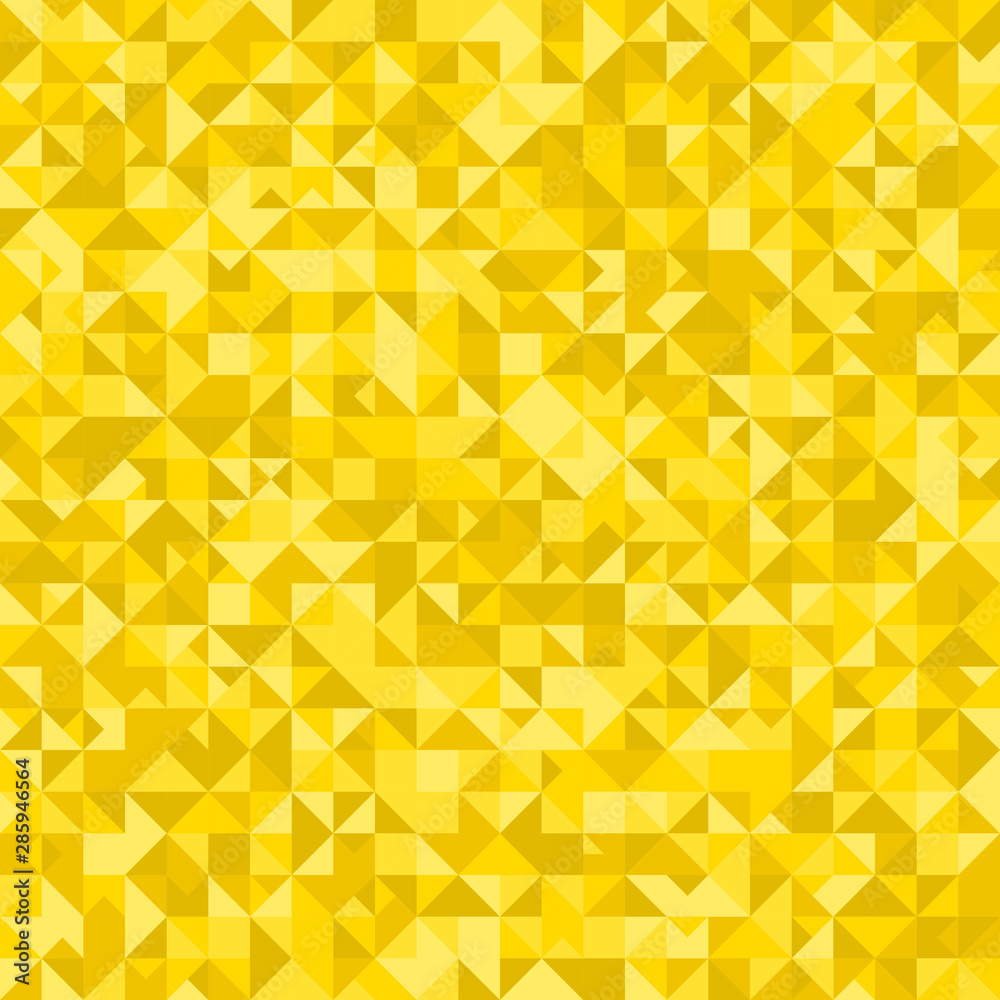 Poster mosaic triangle pattern background - abstract polygonal vector design