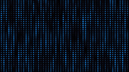 Obraz premium Abstract halftone background. Hacked code.
