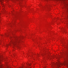 Naklejka na ściany i meble Abstract Red Christmas Background