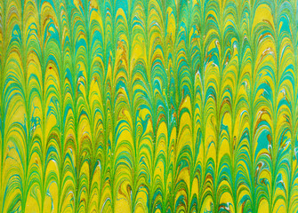 abstract background with gold ebru