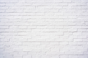absolute white brick wall design for simplicity and vintage wall design space