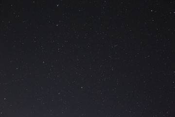 night landscape with stars 