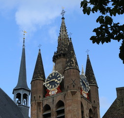 Fototapeta premium Delft, chiesa nuova