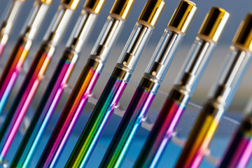 Vape or vaporizer pens. Vape pens come with refillable cartridges that can be filled with THC oil,...