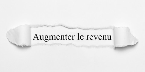 Augmenter le revenu