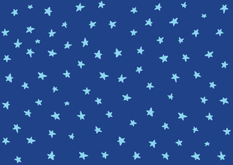 Star night pattern template baby children kids