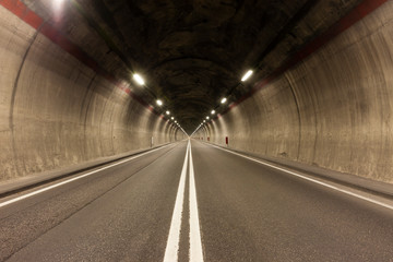 A tunnel somewhere in Italy