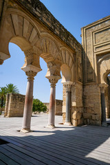 Palace of Medina Azahara, arab city founded in year 936 by Caliph AbdurRahmán III. World heritage by Unesco. Cordoba, Andalusia, Spain