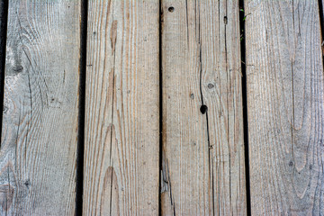 Obraz premium Background from carelessly laid wooden boards with large slots