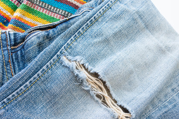 スクラッチジーンズ