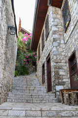 Fototapeta na wymiar panoramic view of Marmaris old town