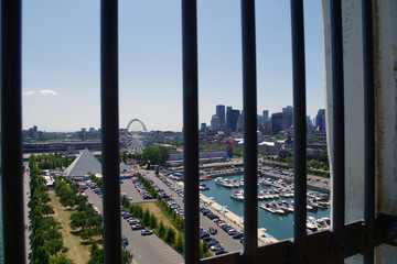Vue de Montréal depuis la tour de l'Horloge