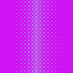 Color abstract halftone circle pattern background - vector template design from dots