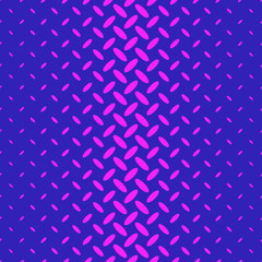 Color halftone diagonal ellipse pattern background - abstract geometric vector template design