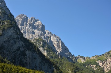 Obraz premium wilder kaiserbachtal in austria tirol