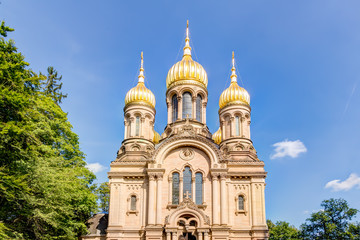  Russisch-Orthodoxe Kirche der heiligen Elisabeth auf dem Neroberg in Wiesbaden